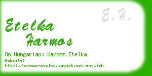 etelka harmos business card